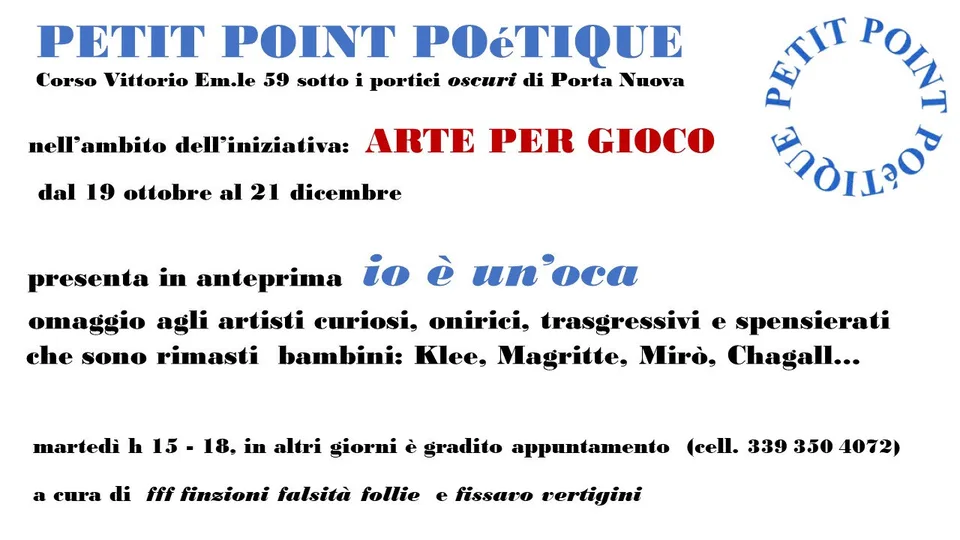 Immagine 3 di «ARTE PER GIOCO irriverente, fatta per piacere e non per compiacere»